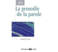 La prosodie de la parole