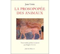 LA PROSOPOPEE DES ANIMAUX bilingue latin/français - Jean Ursin - Millon Jerome Eds - broché - Essai