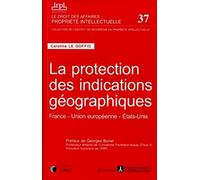 La protection des appellations d origine france, europe, etats unis Irpi (Auteur)