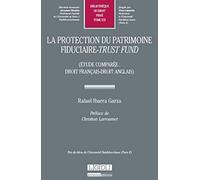 La Protection du patrimoine fiduciaire - trust fund (étude comparée : droit français - droit anglais