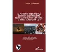 La protection internationale des droits de l'homme dans les situations de crise en Afrique : Le droit à l'épreuve des faits - Thiaca Thiaw - L'harmattan - broché - Etude