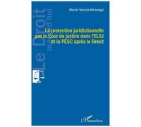 La protection juridictionnelle par la Cour de justice dans l'ELSJ et la PESC après le Brexit - Marcel Yannick Minsongui - L'harmattan - broché - Etude