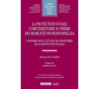 La Protection Sociale Complémentaire Au Prisme Des Mobilités Professionnelles - Contribution À L?Étude Des Frontières De La Protection Sociale