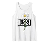 La Protestation Florale résiste au Design Politique pour Les militants Débardeur