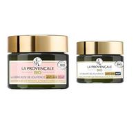 La Provençale Bio - Crème Rose de Jouvence Anti-Âge Éclat Certifié Bio - Huile d’Olive Bio AOP Provence - 50 ml & Le Baume de Jouvence Anti-Age Nuit - Huile d'Olive Bio AOC Provence - 50 ml