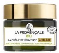 La Provençale Oleo-Jeunesse Crème Anti-Âge Bio Hydratation 24h 50ml