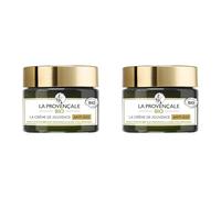 La Provençale Bio - La Crème de Jouvence Anti-Âge - Soin Visage Certifié Bio - Huile d’Olive Bio AOC Provence - Pour Tous Types de Peaux, Même Sensibles - 50 ml (Lot de 2)