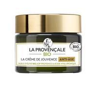 LA PROVENCALE BIO - Soin Visage Anti-Âge Bio, Hydratation et Éclat Naturel (Pot 50mL) - Le Lot De 2