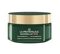 La Provençale Biophénol-Lift - Crème Riche Correctrice Booster Fermeté Anti-Rides & Fermeté - Olive violette - Biophénols & Acide hyaluronique - Tous types de peaux - 50ml