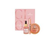 La Provençale Coffret Glow Iris Mittenaere Maquillage Soin 3 Produits | Vitamine C booster d'éclat, Bronzant blush highlighter 3 en 1, Volume 10x intense, Ingrédients 100% naturels