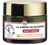 La Provençale - La Crème de Jouvence Anti-Rides - Soin Visage Certifié Bio - Huile d’Olive Bio AOC Provence - Pour Tous Types de Peaux, Même Sensibles - 50 ml