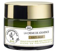 La Provençale Oleo-Jeunesse - Crème Booster d'Hydratation Anti-âge Certifiée Bio - Omégas d'huile d'Olive verte & Acide hyaluronique - Tous types de peaux - Efficacité Prouvée - 50 ml