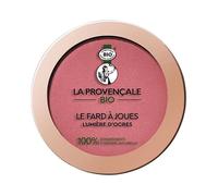 La Provençale Bio – Fard à joues Lumière d'Ocres certifié bio – Teinte Rose Faïence (02)