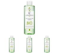 La Provençale - L'Eau Micellaire Pureté - Certifié Bio - Feuilles d'Olivier Bio - Pour Tous Types de Peaux, Même Sensibles - 400ml (Lot de 4)