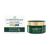 La Provençale - Le Baume de Jouvence Anti-Age Nuit - Soin Visage Nuit - Certifié Bio - Huile d'Olive Bio AOC Provence - Pour Tous Types de Peaux, Même Sensibles - 50 ml