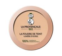 La Provençale Poudre Teint Lumière d'Ocres Certifiée par Ecocert Clair 8g | Huile d'Olive AOP Provence, Pigments minéraux Ocres, Non comédogène, Testé dermatologiquement