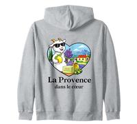 La Provence dans Le Cœur - Culture Provençale & Identité Sweat à Capuche