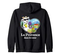 La Provence dans Le Cœur - Culture Provençale & Identité Sweat à Capuche