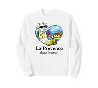 La Provence dans Le Cœur - Culture Provençale & Identité Sweatshirt