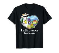La Provence dans Le Cœur - Culture Provençale & Identité T-Shirt