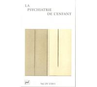 La Psychiatrie De L'enfant Volume 54 N° 2/2011
