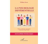 La psychologie différentielle