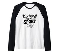 La psychologie est Mon Sport, Un Design Amusant pour Les Amateurs de psychologie Manche Raglan