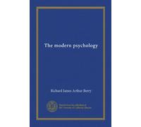La psychologie moderne