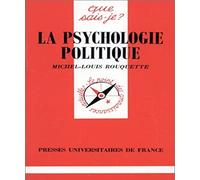 La psychologie politique