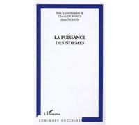 La puissance des normes - Alain Pichon - L'harmattan - broché - Etude