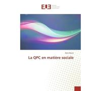 La QPC en matière sociale - Boris Muniz - Universitaires Europeennes - broché - Etude