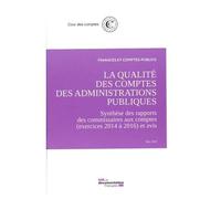 La Qualité Des Comptes Des Administrations Publiques - Exercice 2017