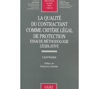 La Qualité Du Contractant Comme Critère Légal De Protection (382)