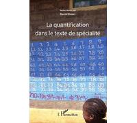 La Quantification Dans Le Texte De Spécialité