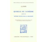 La Querelle De L'athéisme