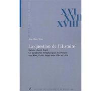 La question de l'Histoire Jean-Marc Ferry (Auteur)