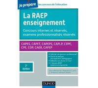 La RAEP enseignement: Concours internes, concours réservés, examens professionnalisés réservés, CAPES, CAPET, CAPEPS, CAPLP, CRPE, CPE, COP, CAER, CAFEP