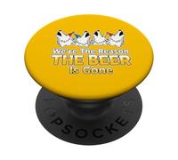 La Raison pour laquelle la bière a disparu PopSockets PopGrip Adhésif