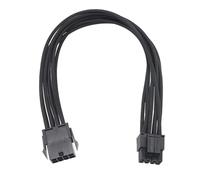 La Rallonge d'alimentation CPU 8 Broches avec Manchon Résistant Feu Améliore Stabilité De Carte Vidéo Câble Tressé en Nylon À Haute Conductivité