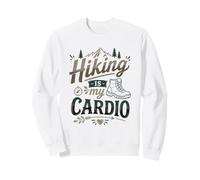 La randonnée est Mon Cardio Randonneur de Montagne Sweatshirt