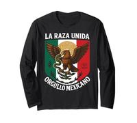La Raza Unida Orgullo Mexicano Eagle Azteca Pride Chingon Manche Longue