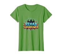 La réadaptation est Mon Super Pouvoir, ma Force de Motivation et de rétablissement T-Shirt, Femme, Herbe, S