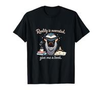 La réalité est surestimée Donnez-Moi Un Graphique de Livre T-Shirt