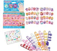 Aquabeads – Recharge manucure fantaisie – perles qui collent avec de l'eau – Multicolore – 35007