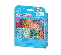 Aquabeads Recharge Perles aquarelles 35089 – Perles qui collent avec de l'eau, activité en autonomie, 4 ans+