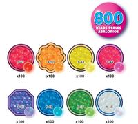 Aquabeads Recharge perles Néons – 800 perles – Dès 4 ans