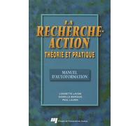 RECHERCHE-ACTION - THEORIE ET PRATIQUE. MANUEL D'AUTOFORM.