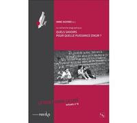 La recherche biographique Quels savoirs pour quelle puissance d'agir - Anne Dizerbo - L'harmattan - broché - Revue