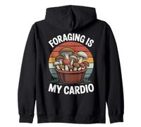 La Recherche de Champignons mycologue est Mon Cardio Forager Sweat à Capuche