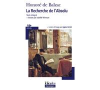 La Recherche de l'Absolu - Honoré de Balzac - Gallimard - Poche - Roman
